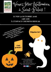 Halloween à Saint Palais. Le lundi 31 octobre 2016 à Saint Palais. Pyrenees-Atlantiques.  13H00